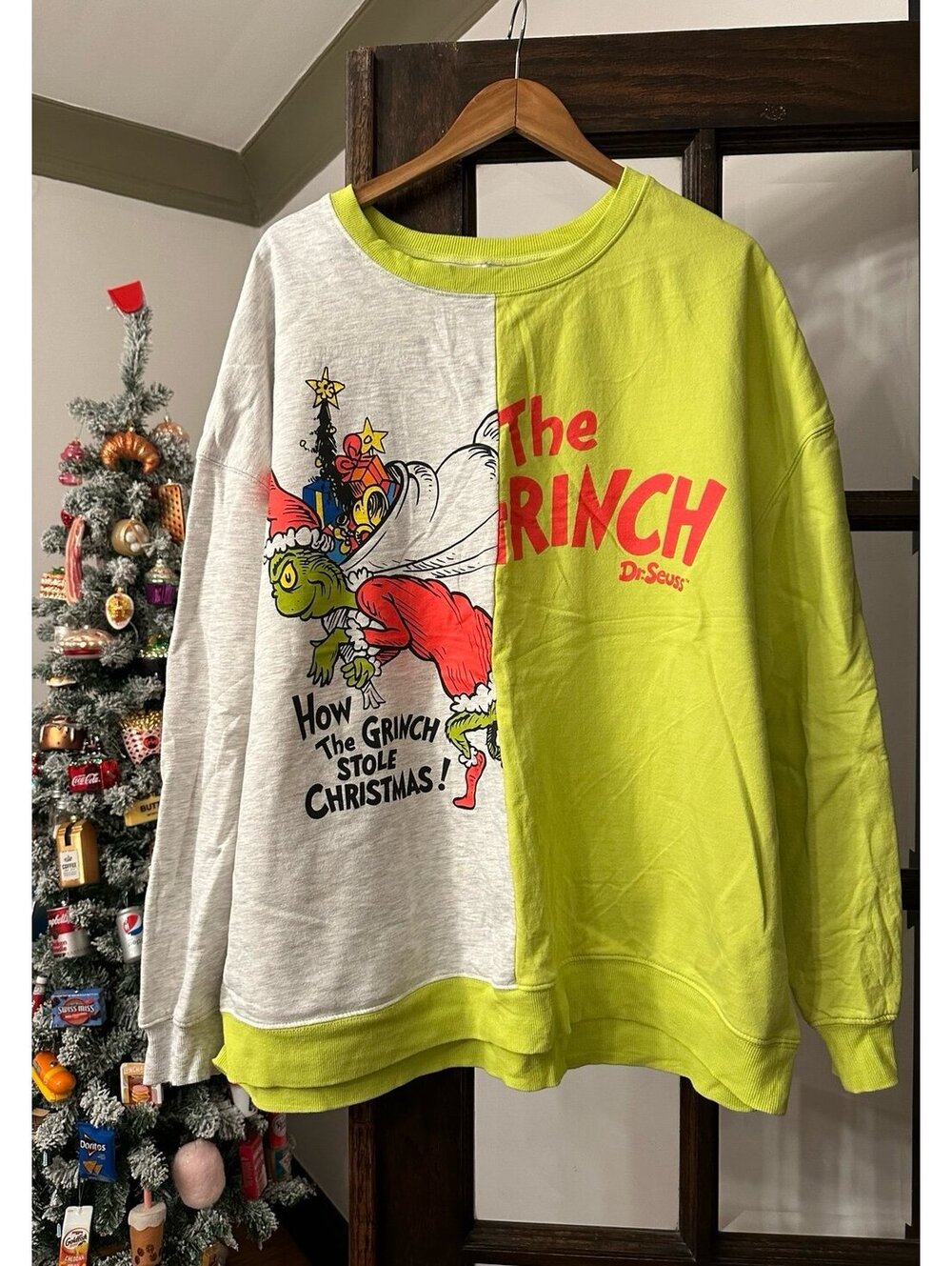 The grinch sweatshirt 3x